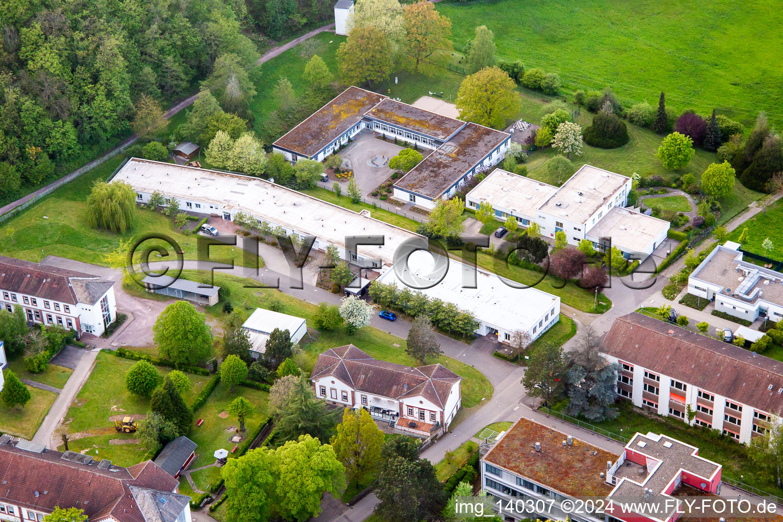 Bildungszentrum Pfalzklinikum für Psychiatrie und Neurologie "Landeck" in Klingenmünster im Bundesland Rheinland-Pfalz, Deutschland