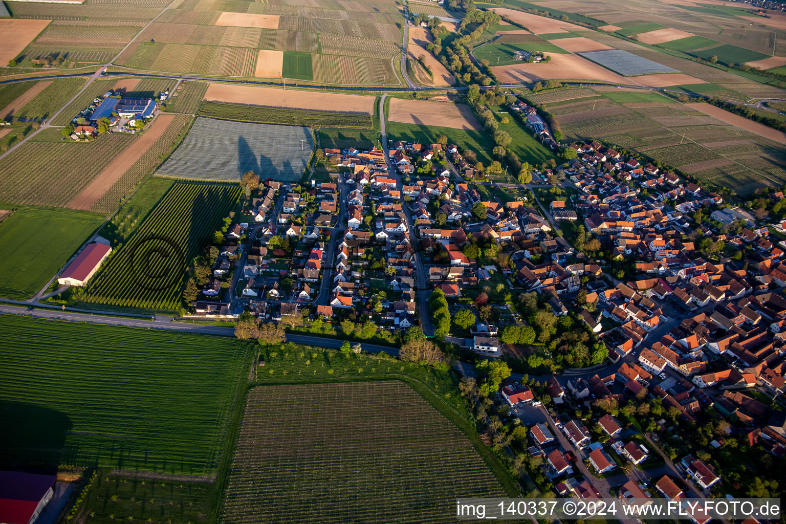 Landeckring in Impflingen im Bundesland Rheinland-Pfalz, Deutschland