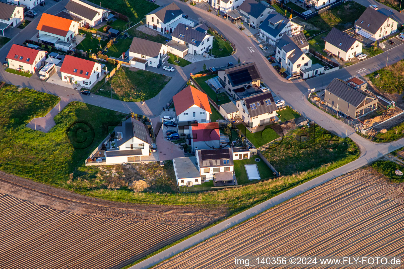 Narzissenweg in Kandel im Bundesland Rheinland-Pfalz, Deutschland