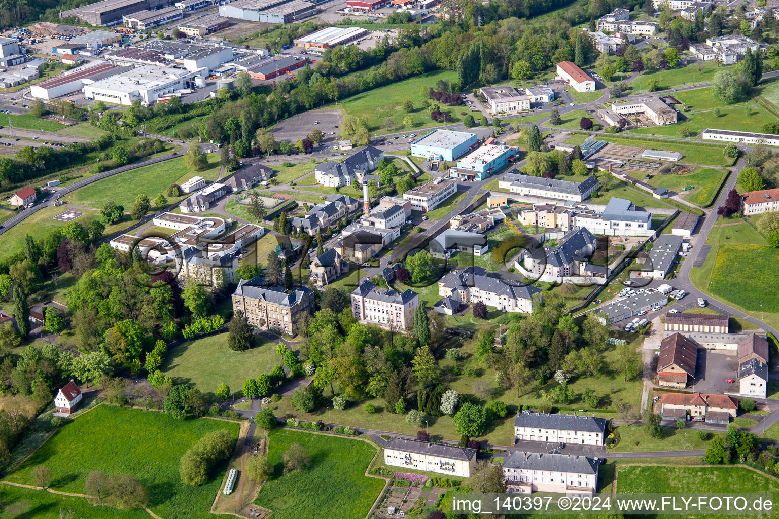 Ctre Hospitalier Spécialisé im Ortsteil Blauberg in Saargemünd im Bundesland Moselle, Frankreich