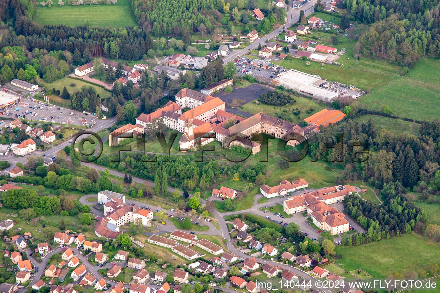 Hôpital Saint-Joseph in Bitsch im Bundesland Moselle, Frankreich