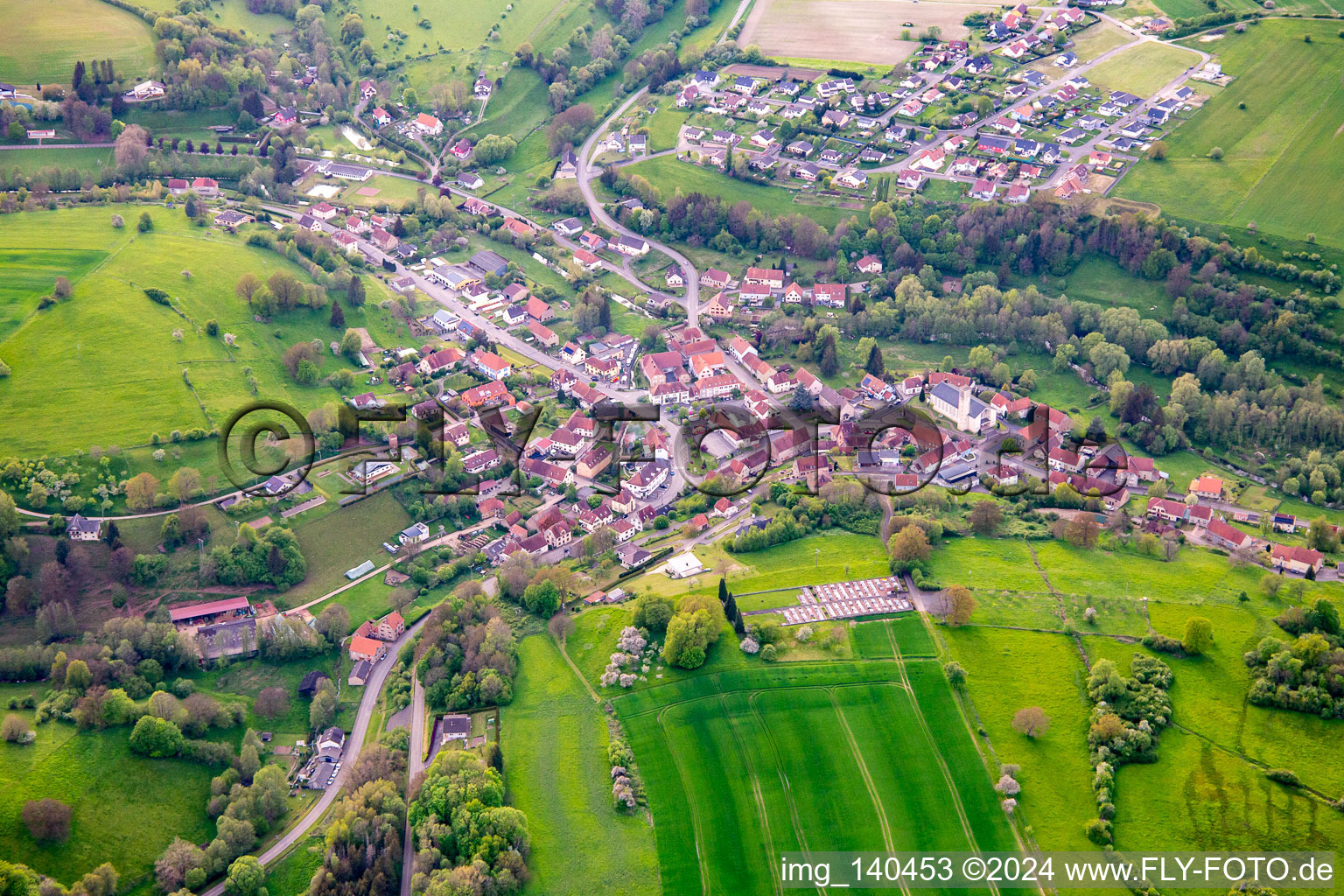 Volmunster im Bundesland Moselle, Frankreich