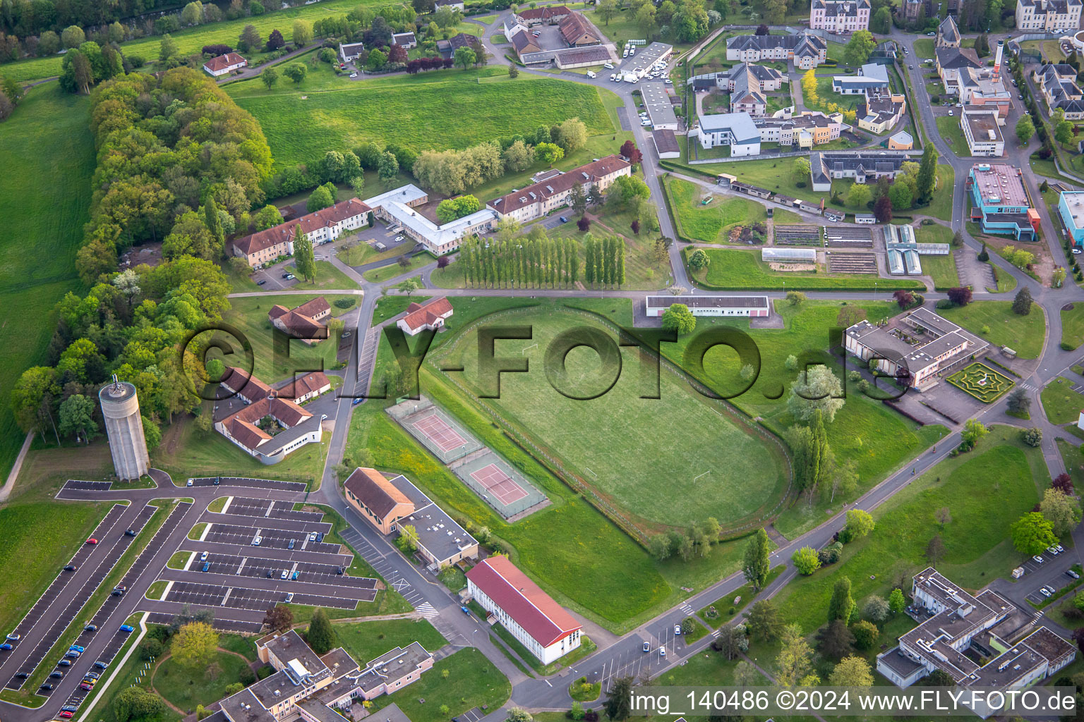 Ortsteil Blauberg in Saargemünd im Bundesland Moselle, Frankreich