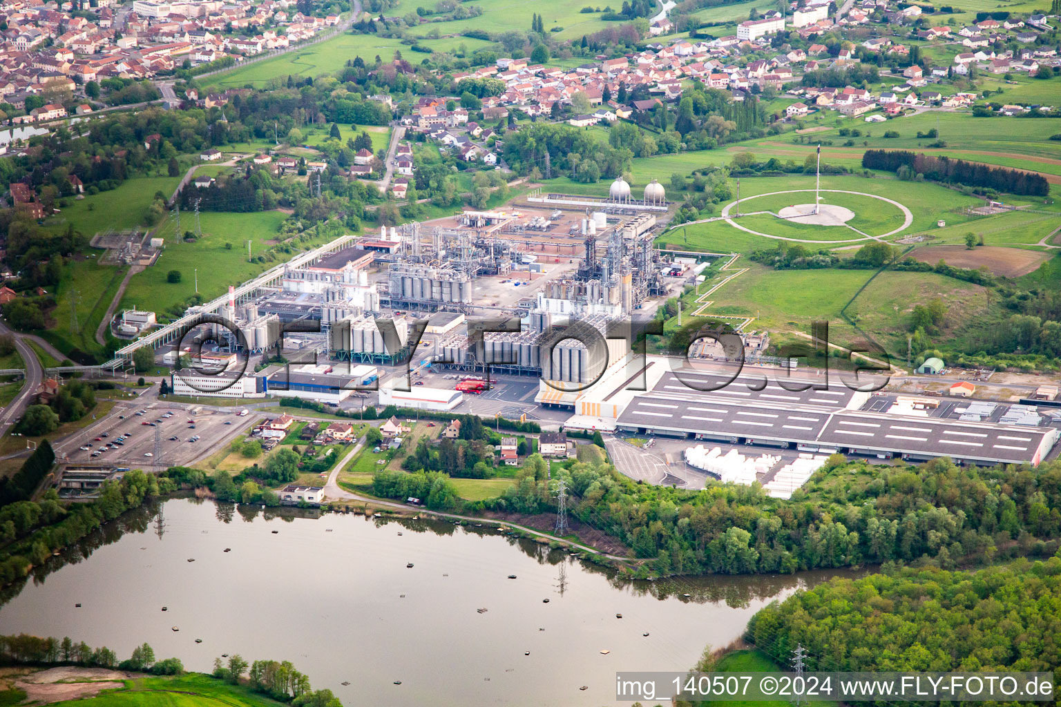 INEOS EUROPE Sarralbe,   Ortec Industrie im Bundesland Moselle, Frankreich