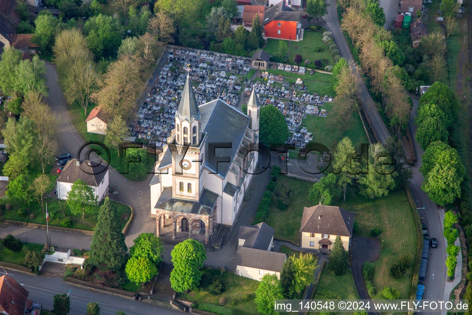 Herbitzheim im Bundesland Bas-Rhin, Frankreich