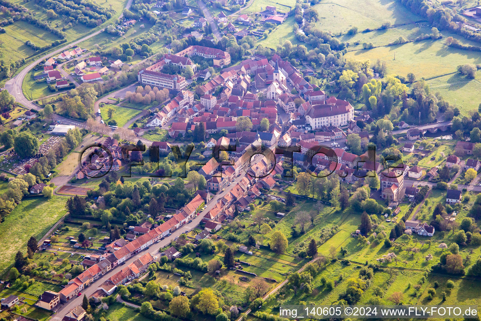 Fénétrange im Bundesland Moselle, Frankreich