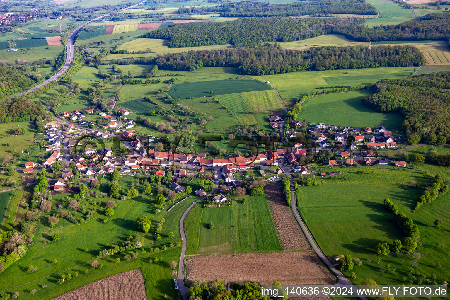 Rimsdorf im Bundesland Bas-Rhin, Frankreich