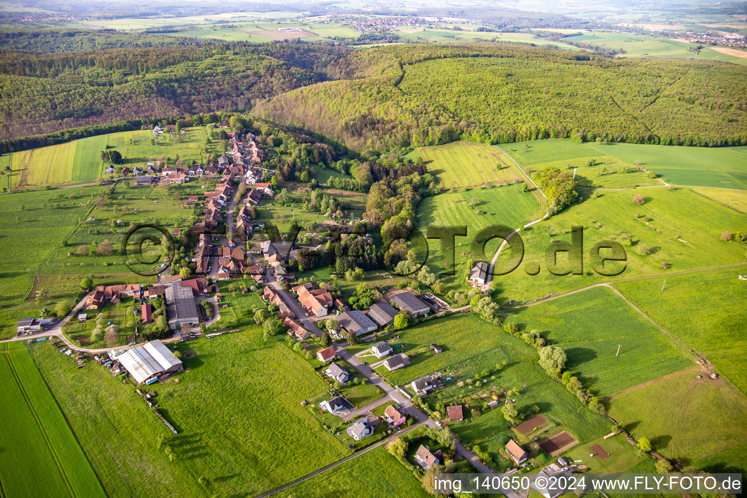 Ratzwiller von Norden im Bundesland Bas-Rhin, Frankreich