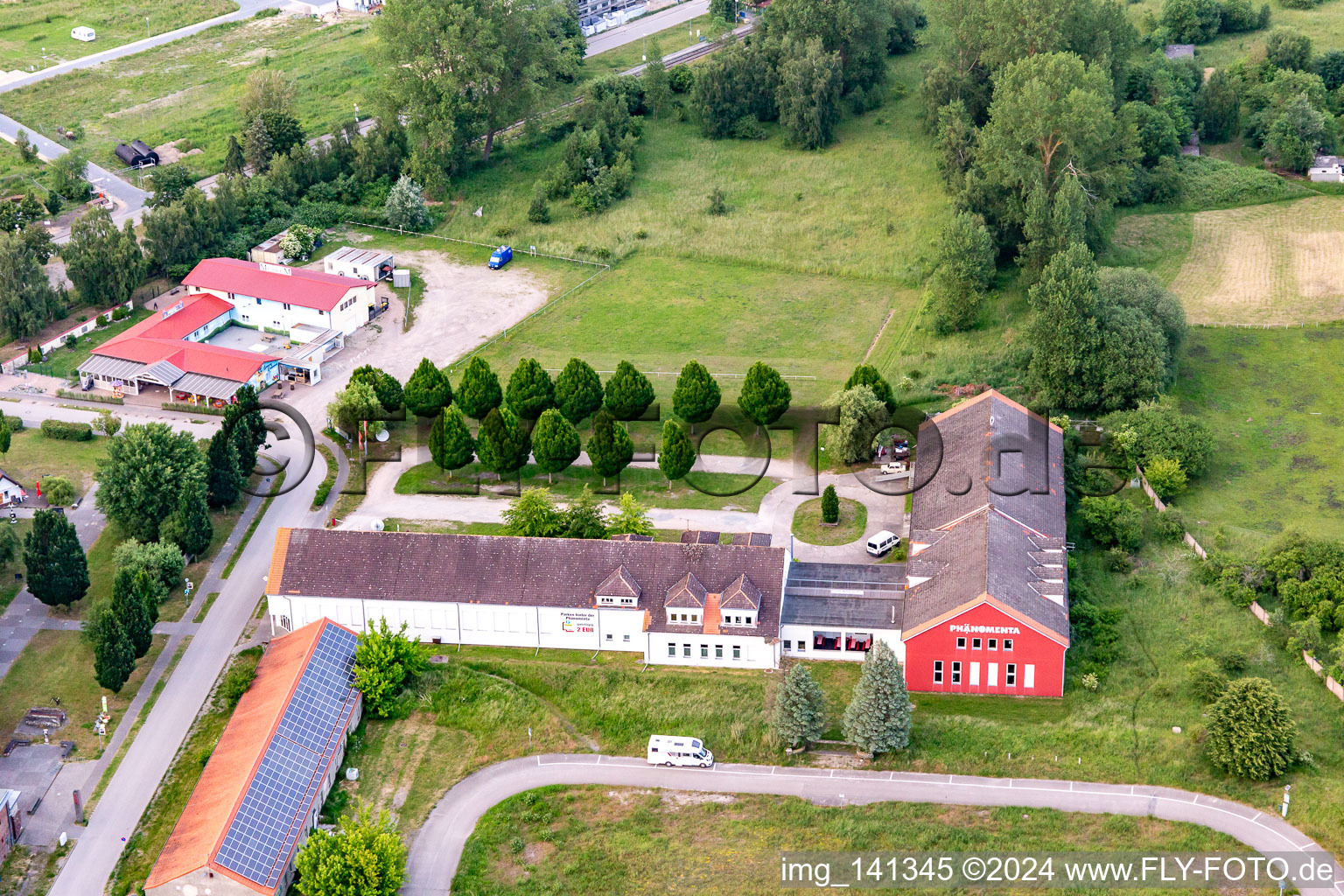 Museum "Phänomenta Peenemünde" im Bundesland Mecklenburg-Vorpommern, Deutschland