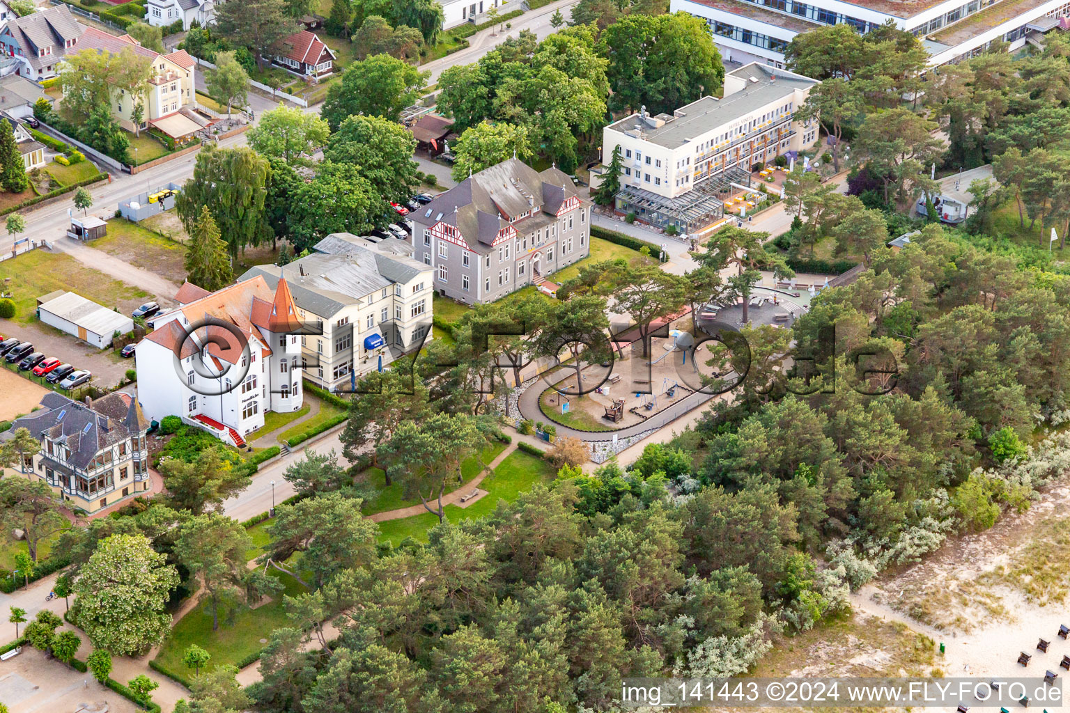 Hotel Seestern in Zinnowitz im Bundesland Mecklenburg-Vorpommern, Deutschland