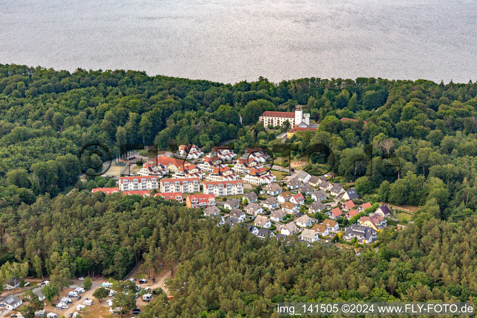 Koserow Ferienpark im Bundesland Mecklenburg-Vorpommern, Deutschland