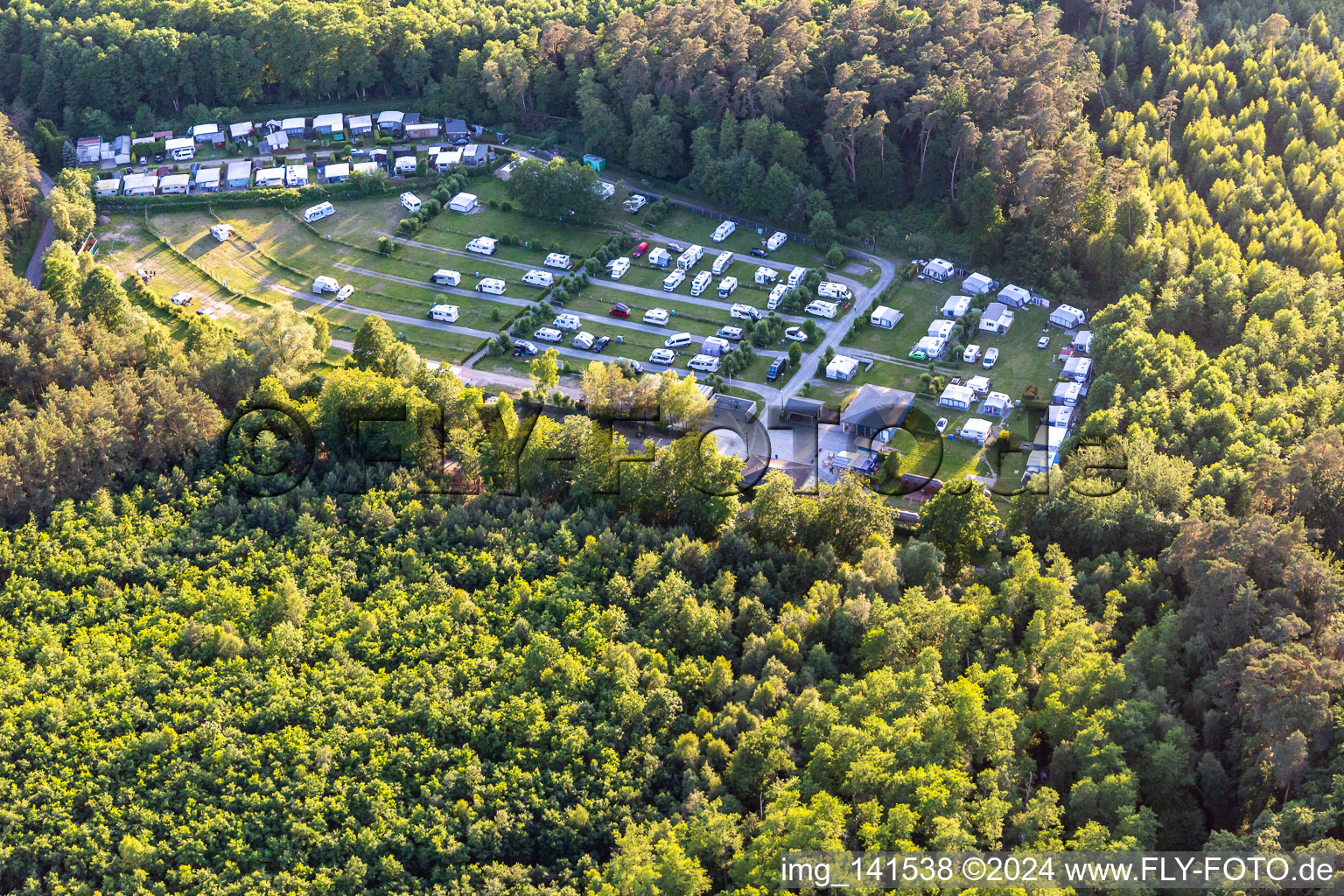 Ostsee-Camping Bansin in Heringsdorf im Bundesland Mecklenburg-Vorpommern, Deutschland