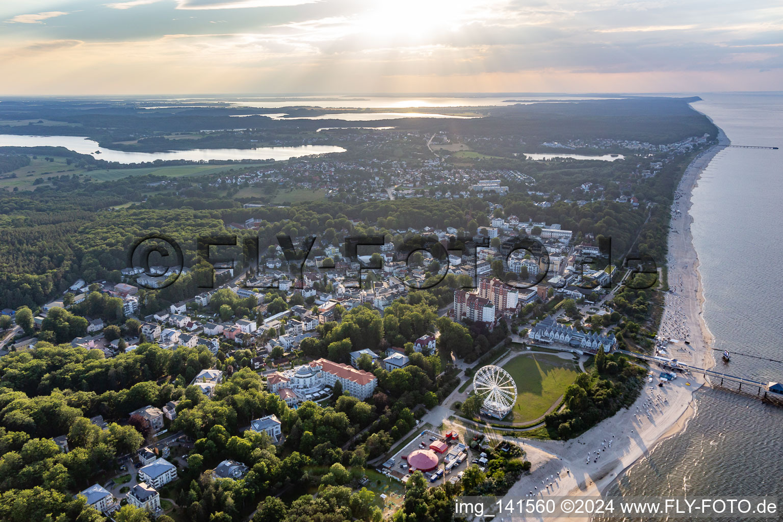 Heringsdorf im Bundesland Mecklenburg-Vorpommern, Deutschland