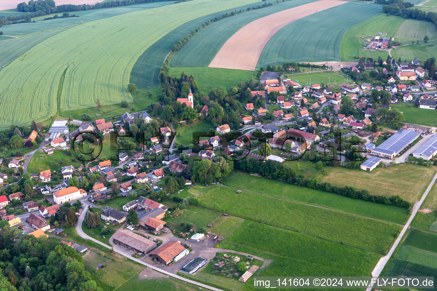 Ortsteil Bertsdorf in Bertsdorf-Hörnitz im Bundesland Sachsen, Deutschland