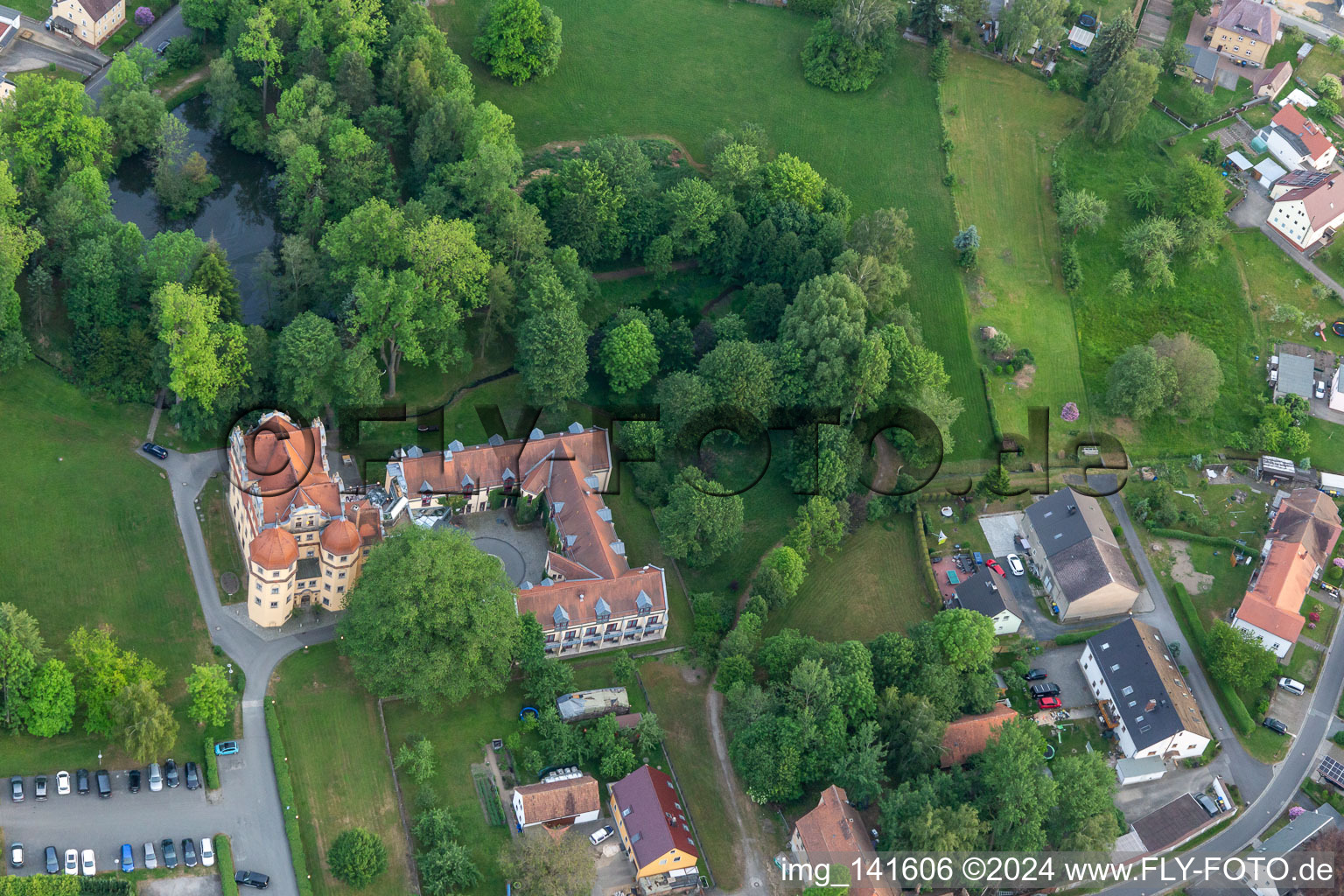 Schloßhotel Althörnitz im Ortsteil Hörnitz in Bertsdorf-Hörnitz im Bundesland Sachsen, Deutschland