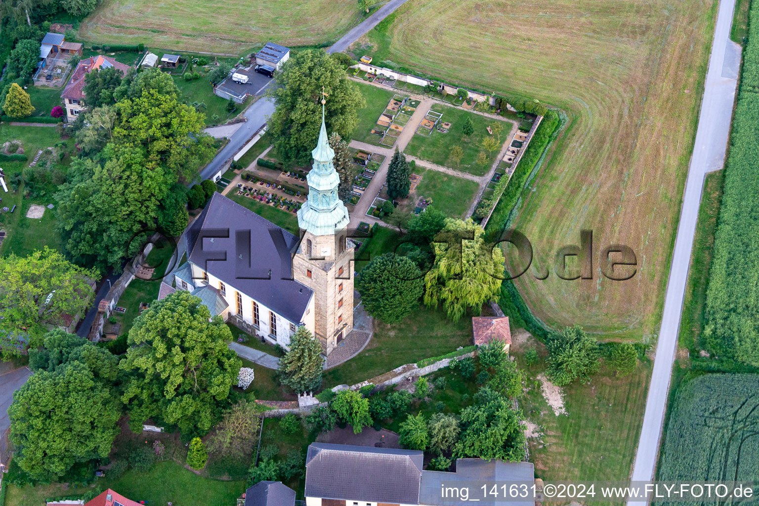 Kirche Wittgendorf in Zittau im Bundesland Sachsen, Deutschland