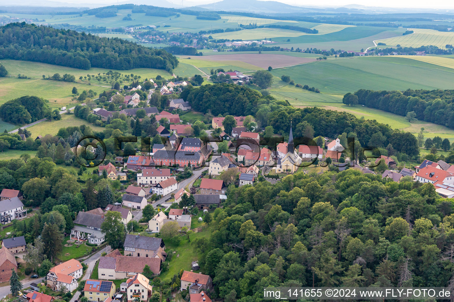 St. Wenzeslaus im Ortsteil Jauernick-Buschbach in Markersdorf im Bundesland Sachsen, Deutschland