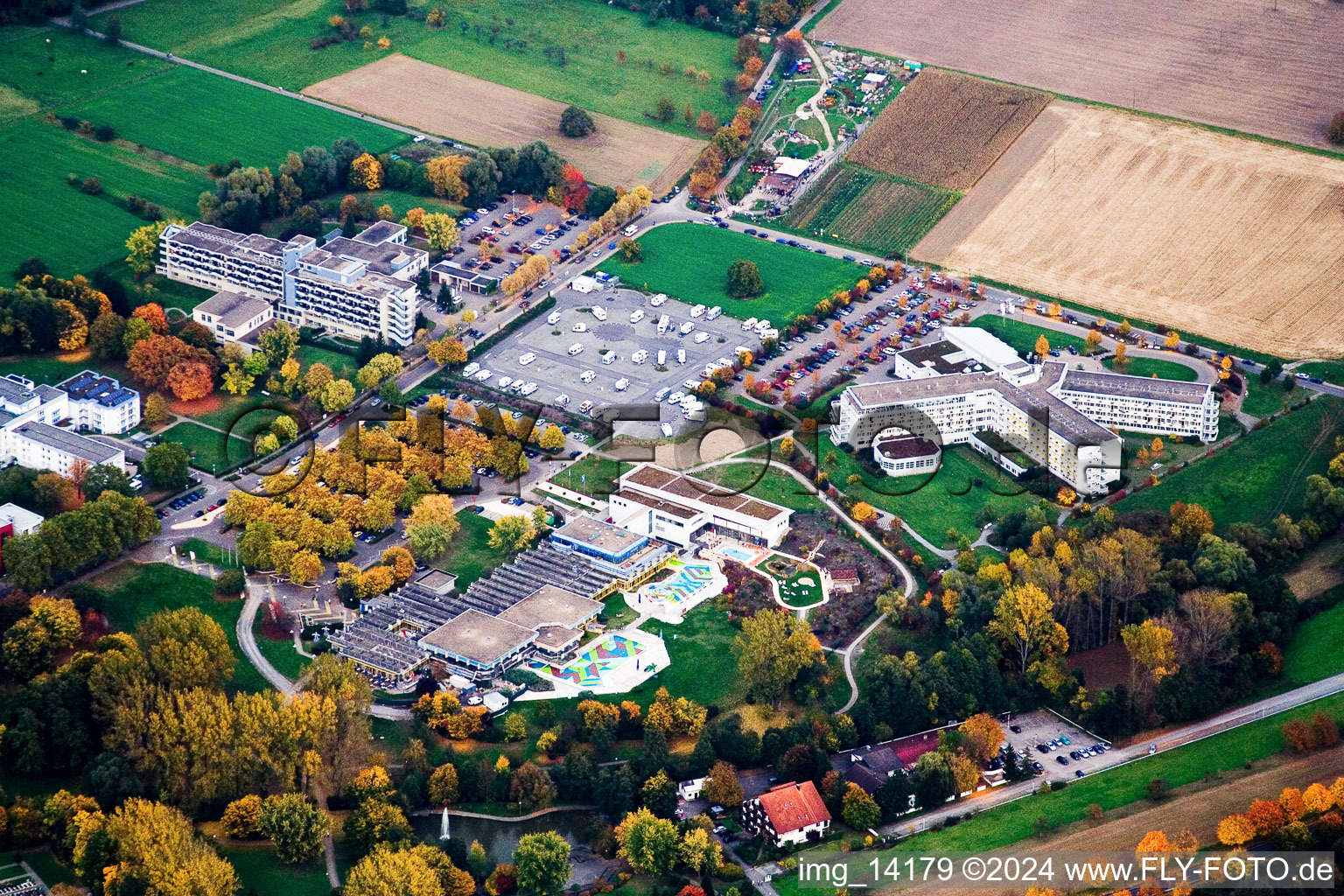 Reh Klinik Sigmund Weil und Thermarium im Ortsteil Bad Mingolsheim in Bad Schönborn im Bundesland Baden-Württemberg, Deutschland