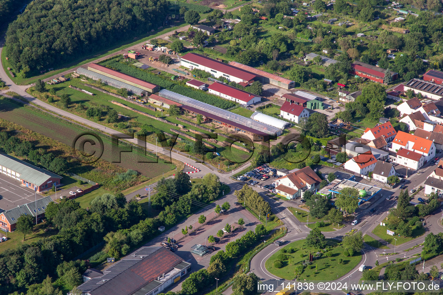 Landwirtschaftliche Hallen Am Ettenbaum in Kandel im Bundesland Rheinland-Pfalz, Deutschland