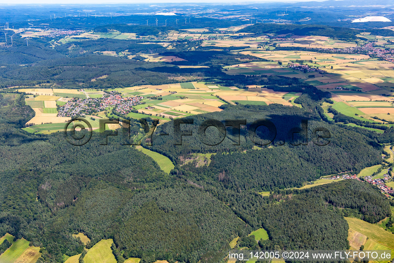 Ortsteil Wippershain in Schenklengsfeld im Bundesland Hessen, Deutschland