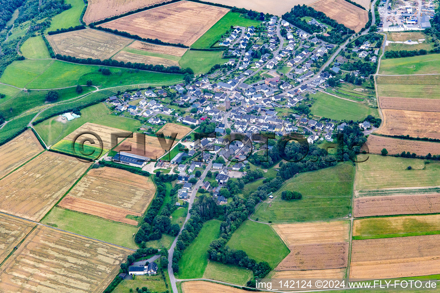 Ortsteil Dellhofen in Oberwesel im Bundesland Rheinland-Pfalz, Deutschland