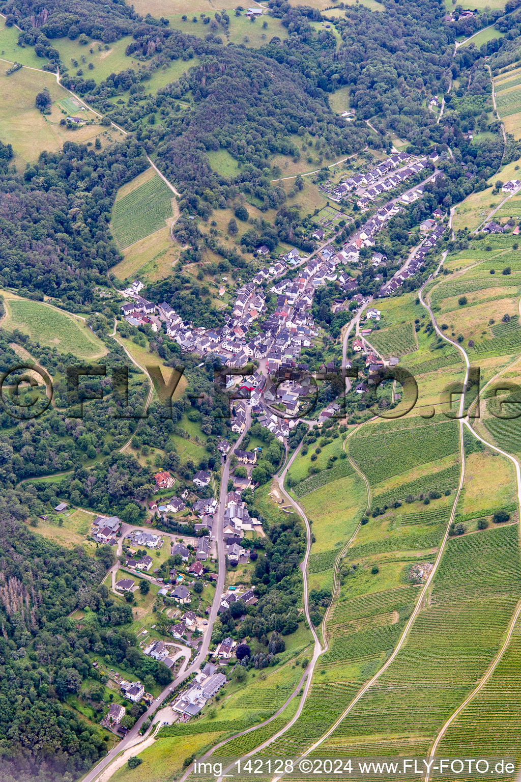 Ortsteil Winzberg in Oberdiebach im Bundesland Rheinland-Pfalz, Deutschland