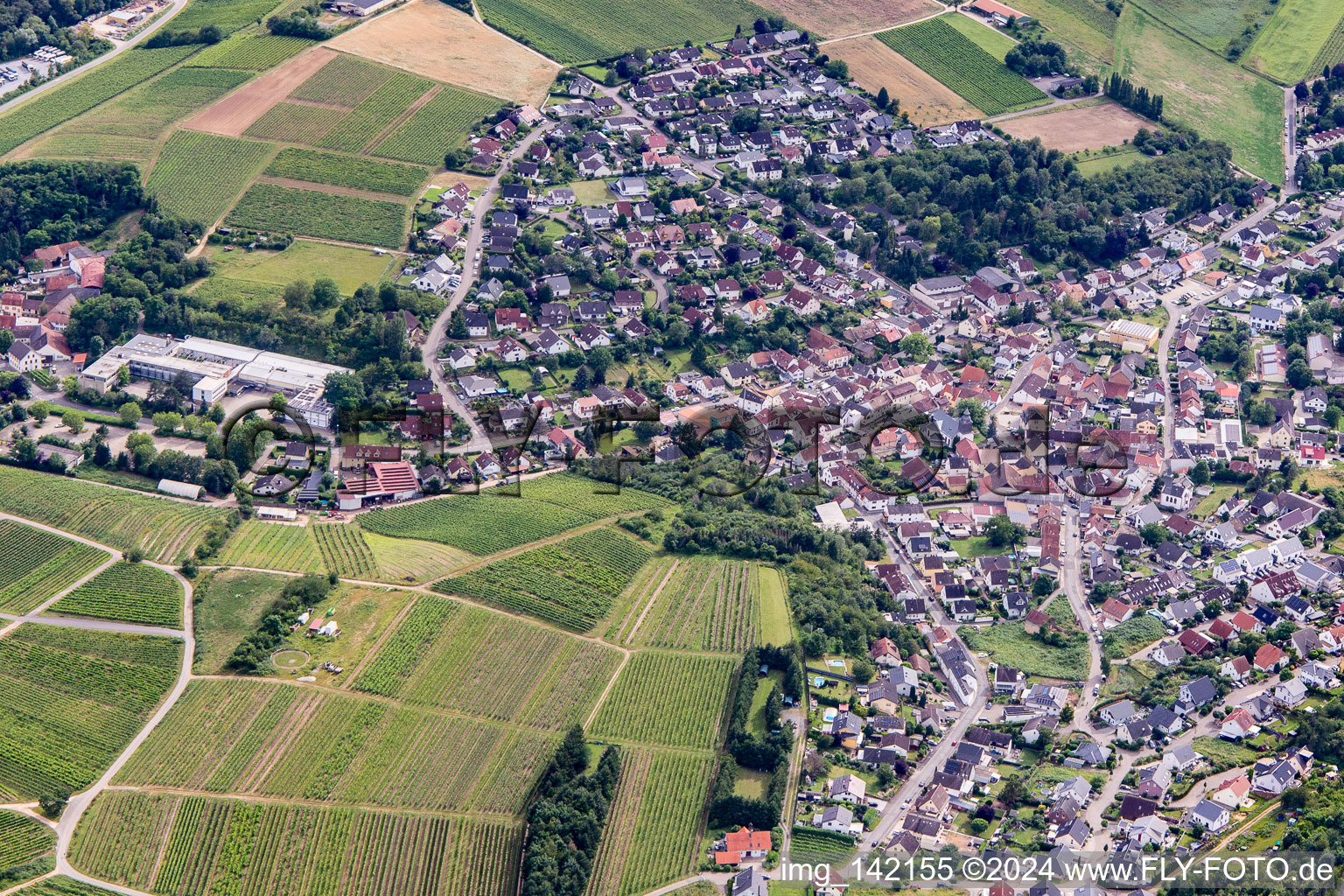 Ortsteil Burg Layen in Rümmelsheim im Bundesland Rheinland-Pfalz, Deutschland