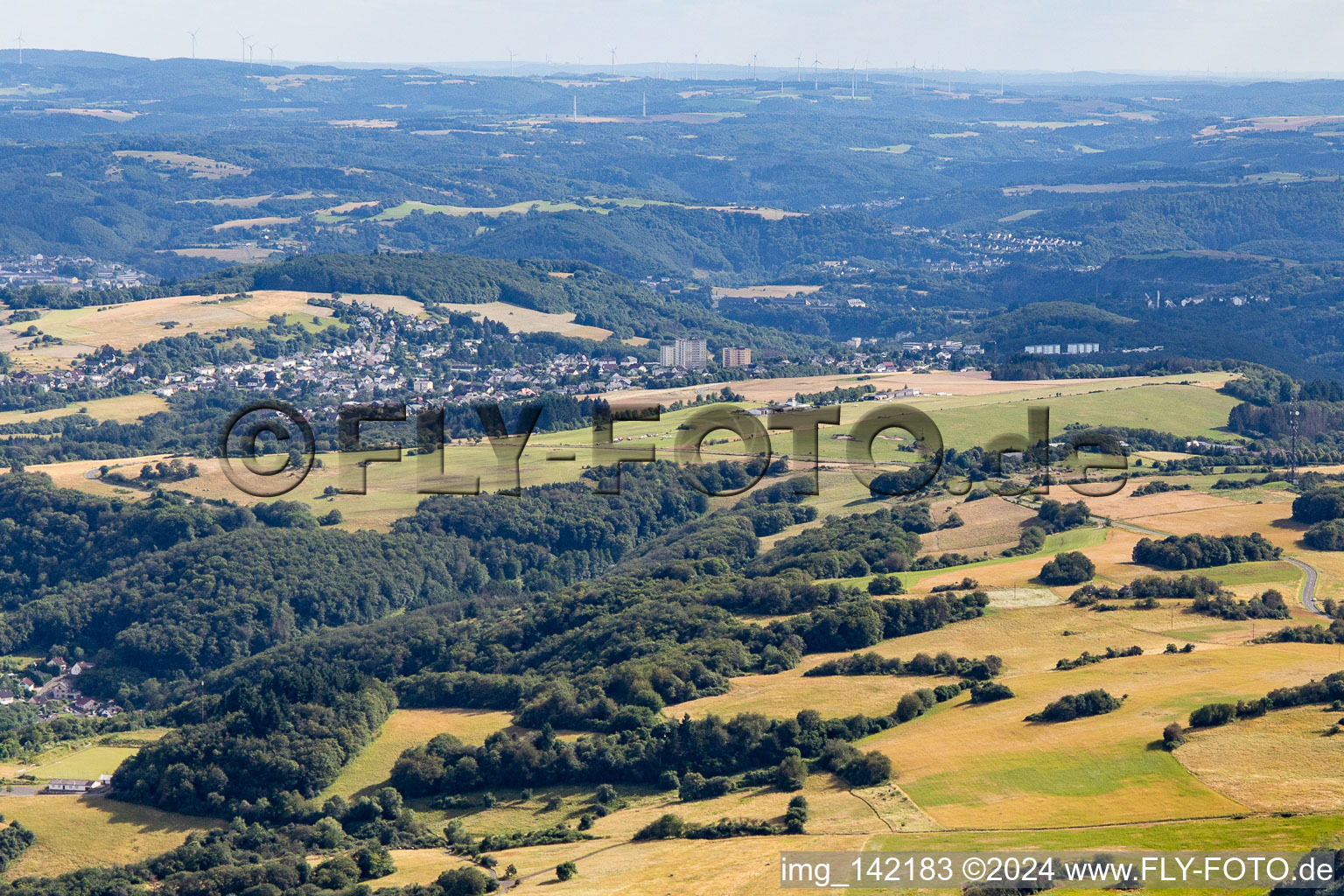 Flugplatz Idar-Oberstein/Göttschied im Bundesland Rheinland-Pfalz, Deutschland