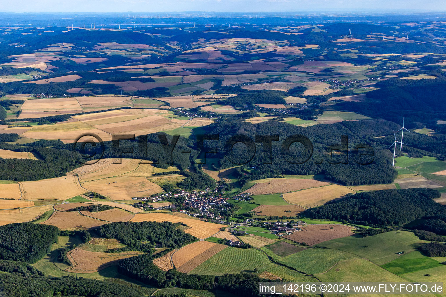 Hoppstädten von Norden im Bundesland Rheinland-Pfalz, Deutschland