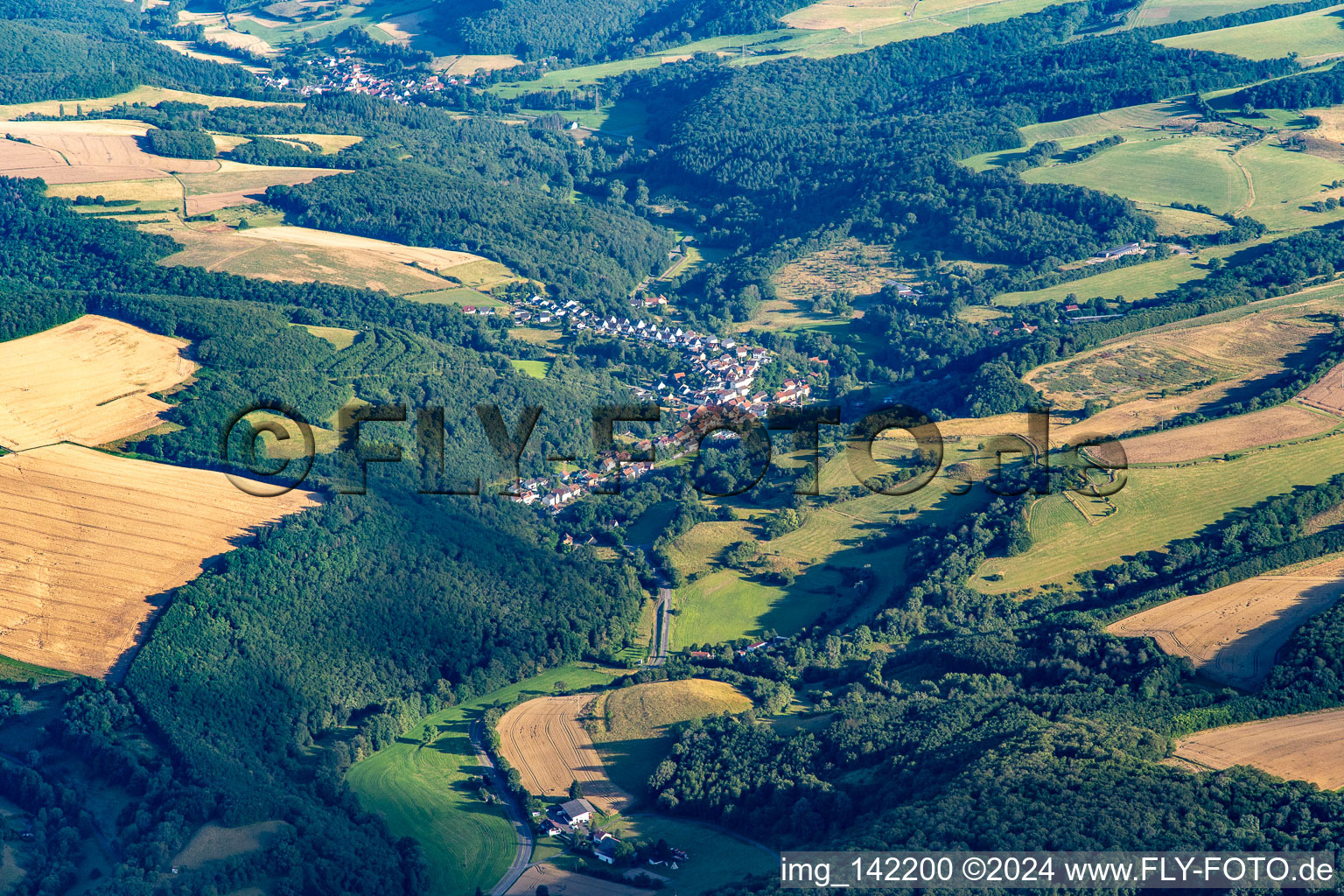 Glantal in Odenbach im Bundesland Rheinland-Pfalz, Deutschland