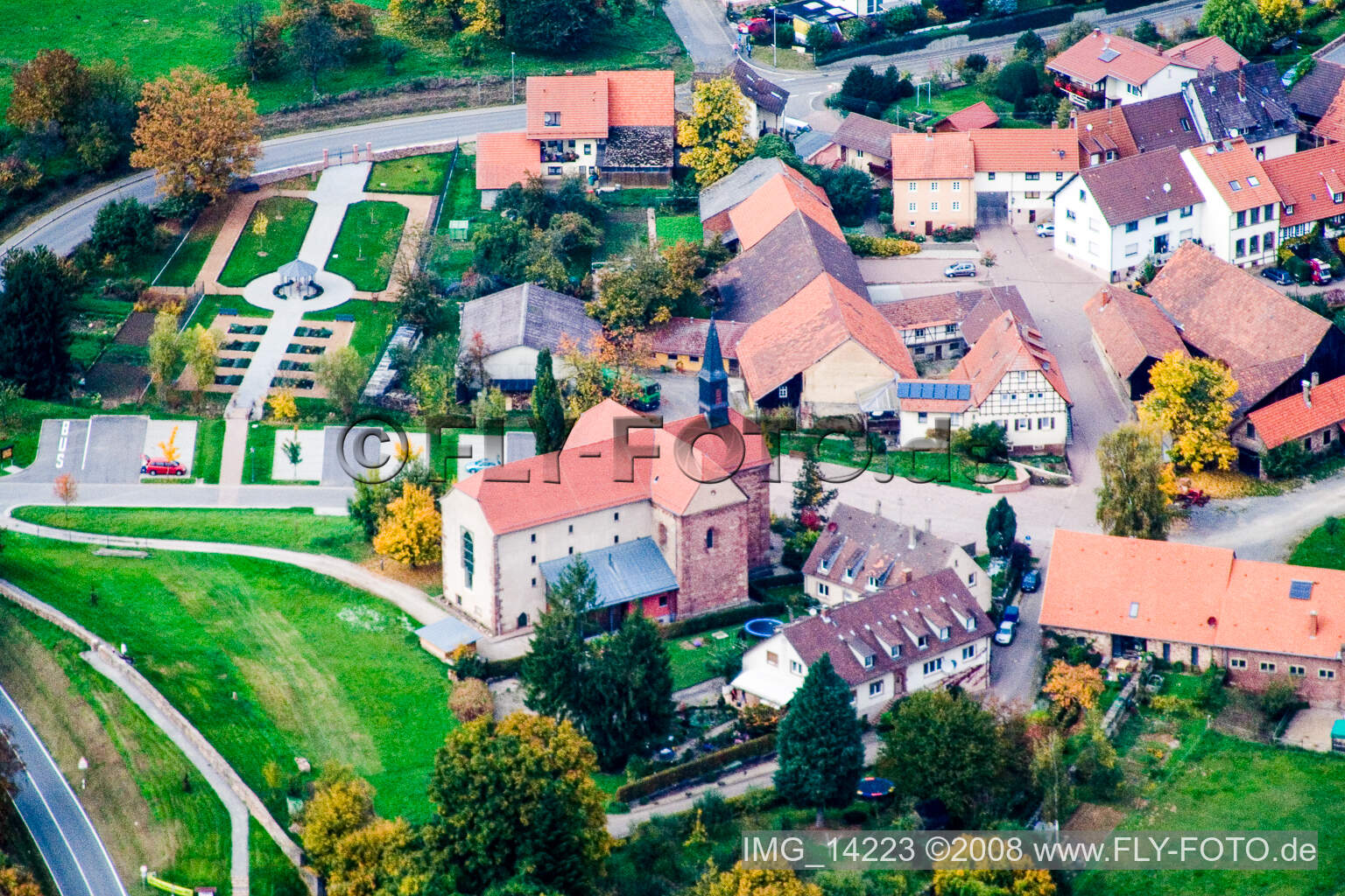 Kloster Lobenfeld im Bundesland Baden-Württemberg, Deutschland