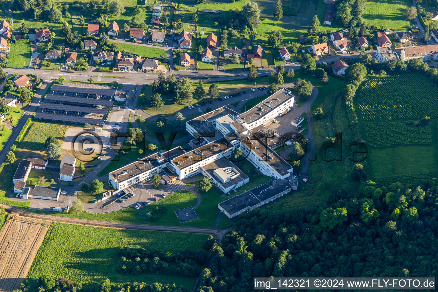 Centre Hospitalier de la Lauter - Wissembourg im Bundesland Bas-Rhin, Frankreich