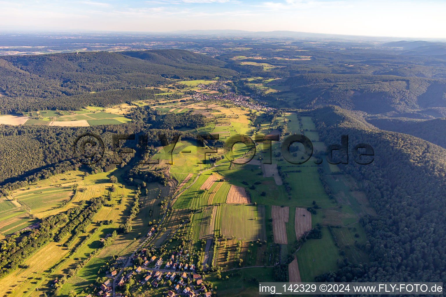 Wingen von Norden im Bundesland Bas-Rhin, Frankreich