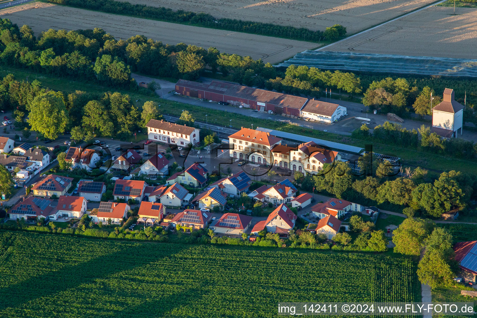 Bahnhof Winden(Pfalz) im Bundesland Rheinland-Pfalz, Deutschland