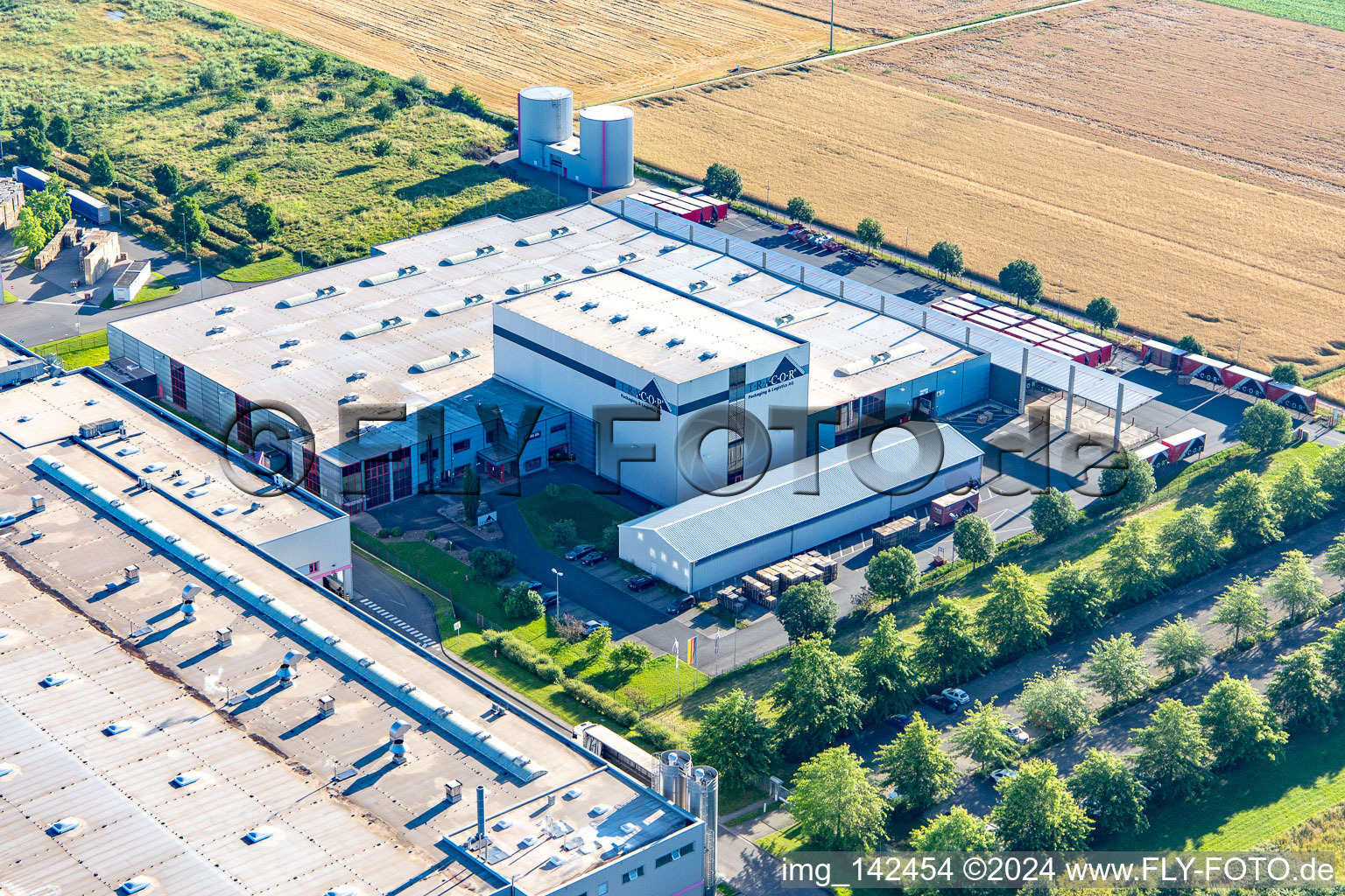 Tricor Packaging & Logistics AG im Ortsteil Offenbach in Offenbach an der Queich im Bundesland Rheinland-Pfalz, Deutschland