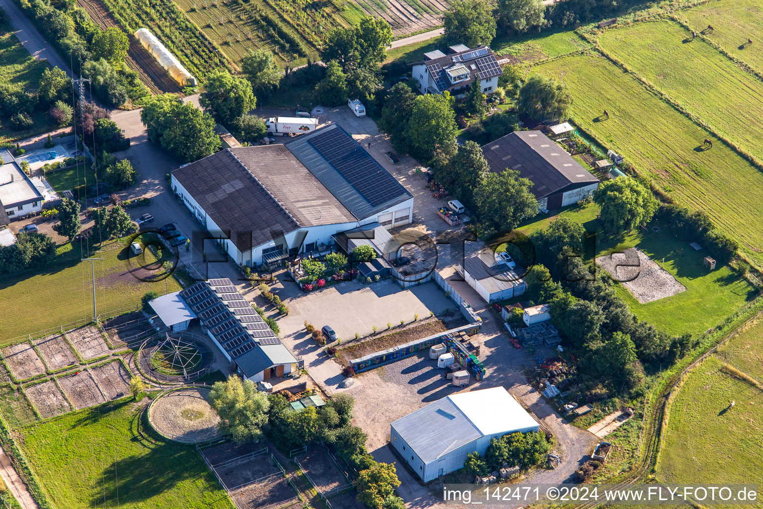 SCHICKe Markthalle in Zeiskam im Bundesland Rheinland-Pfalz, Deutschland