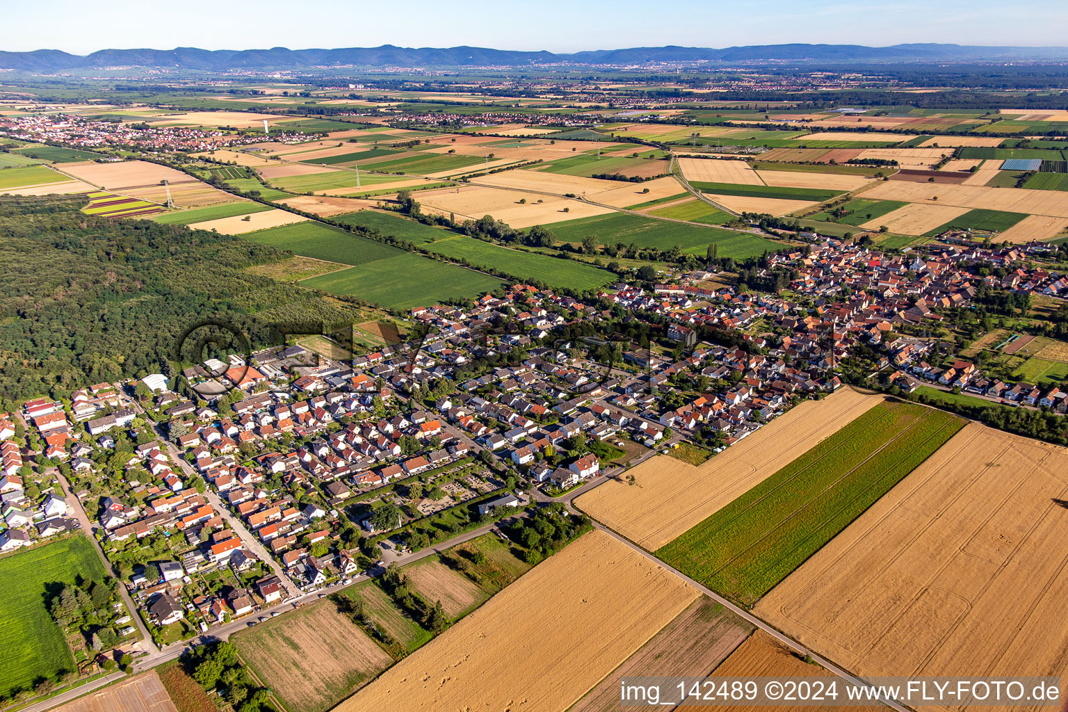 Westheim von Osten im Bundesland Rheinland-Pfalz, Deutschland