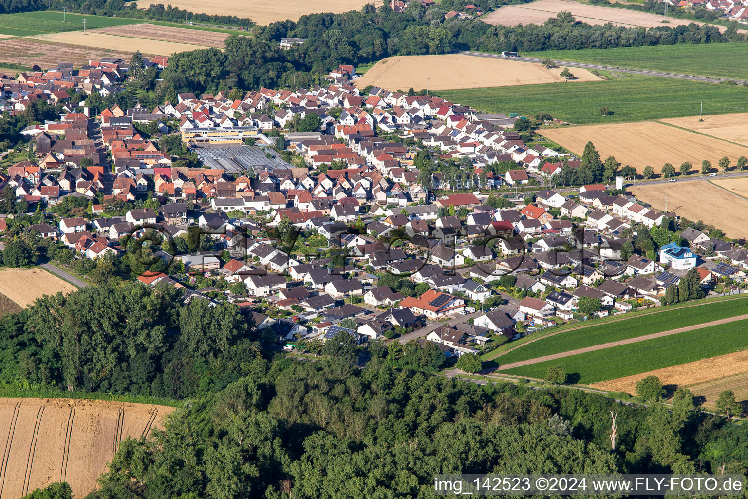 Ringstr in Kuhardt im Bundesland Rheinland-Pfalz, Deutschland