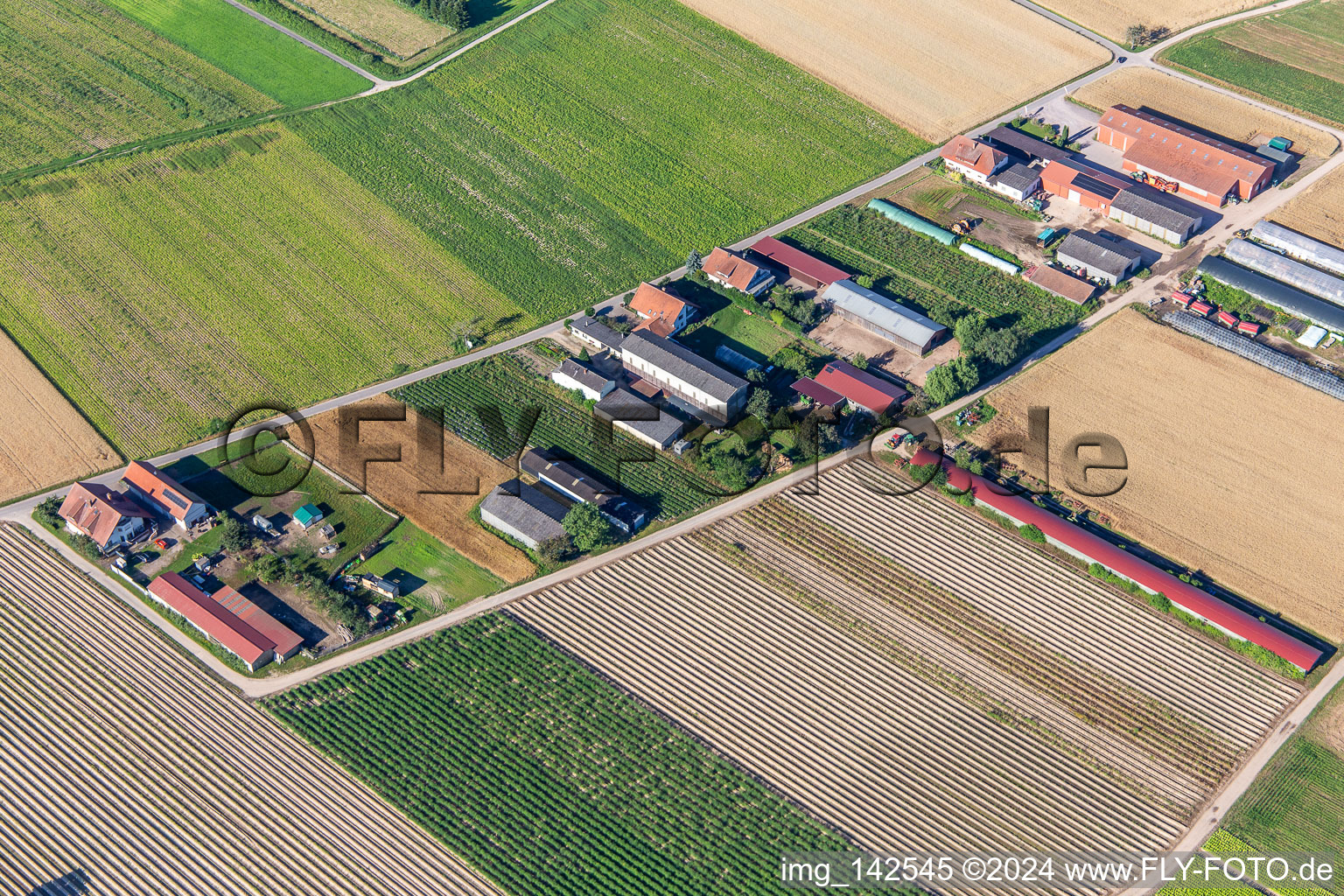 Aussiedlerhöfe Am Bildstöckel in Hatzenbühl im Bundesland Rheinland-Pfalz, Deutschland