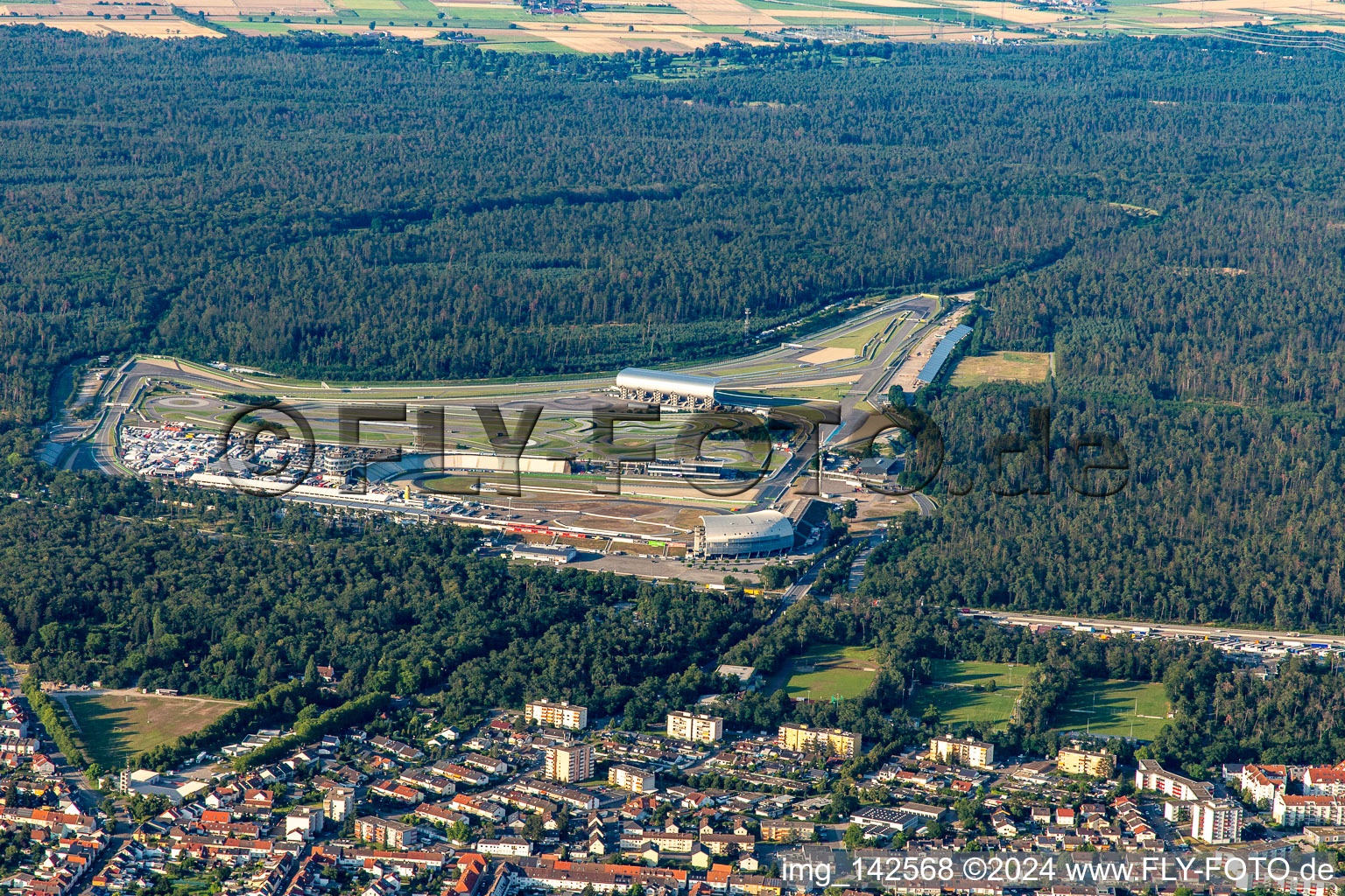 Hockenheimring Baden-Württemberg, Deutschland