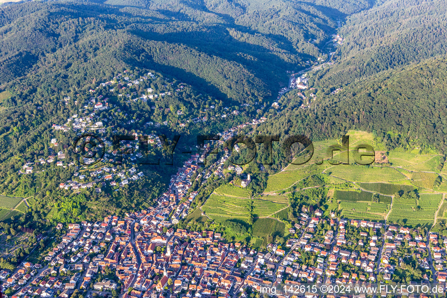 Talstr in Schriesheim im Bundesland Baden-Württemberg, Deutschland