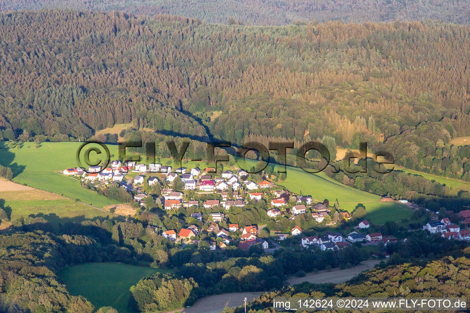 Ortsteil Unter-Abtsteinach im Bundesland Hessen, Deutschland