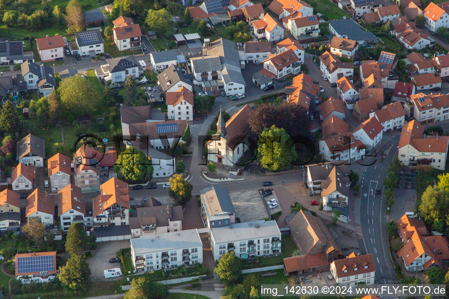 St. Bonifatius im Ortsteil Ober-Abtsteinach im Bundesland Hessen, Deutschland