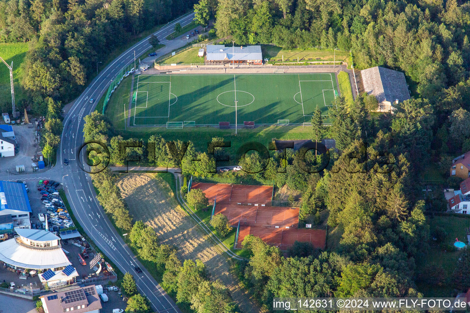 Sportplatz FC Ober-Abtsteinach 1922 e.V im Bundesland Hessen, Deutschland