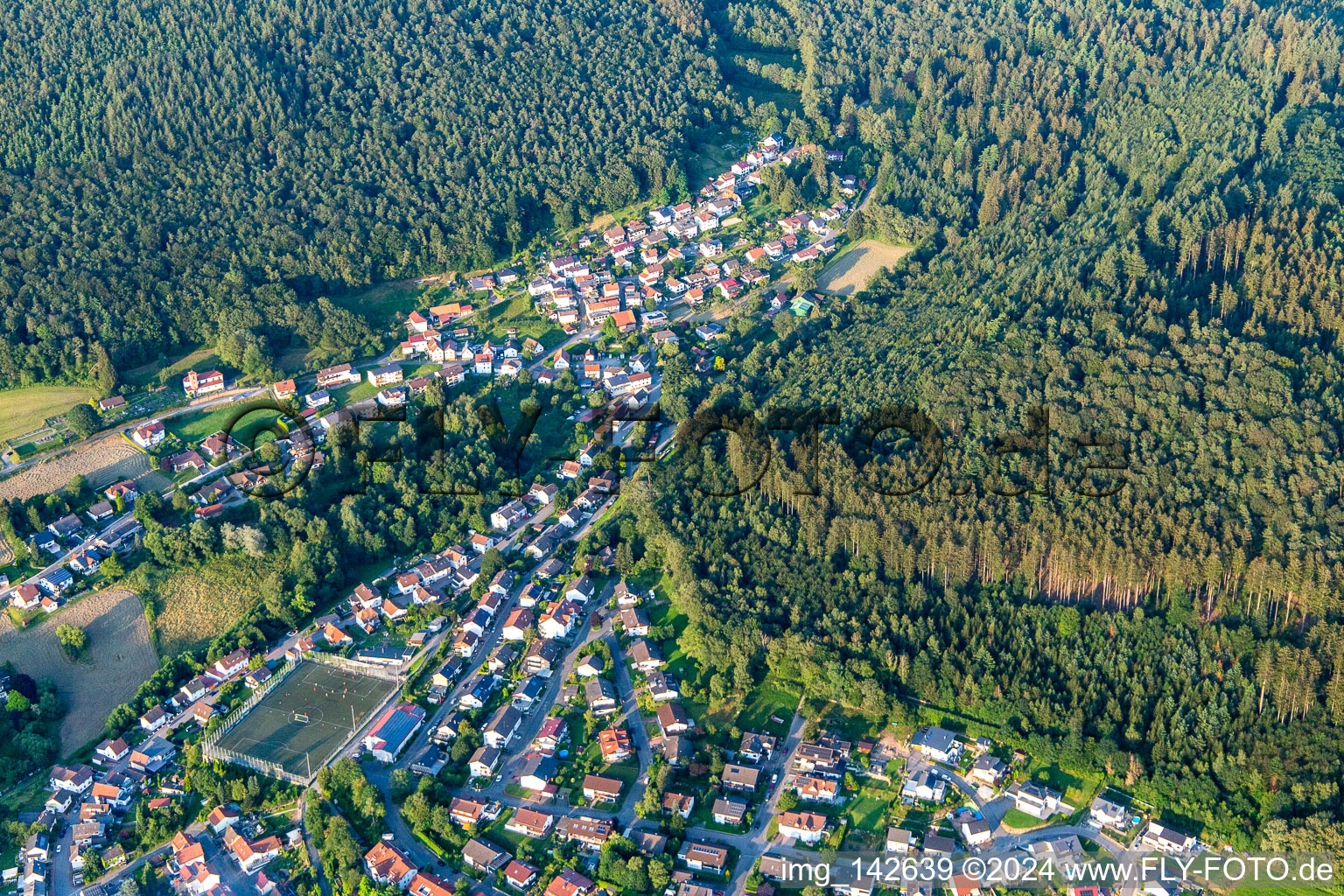 Ortsteil Aschbach in Wald-Michelbach im Bundesland Hessen, Deutschland