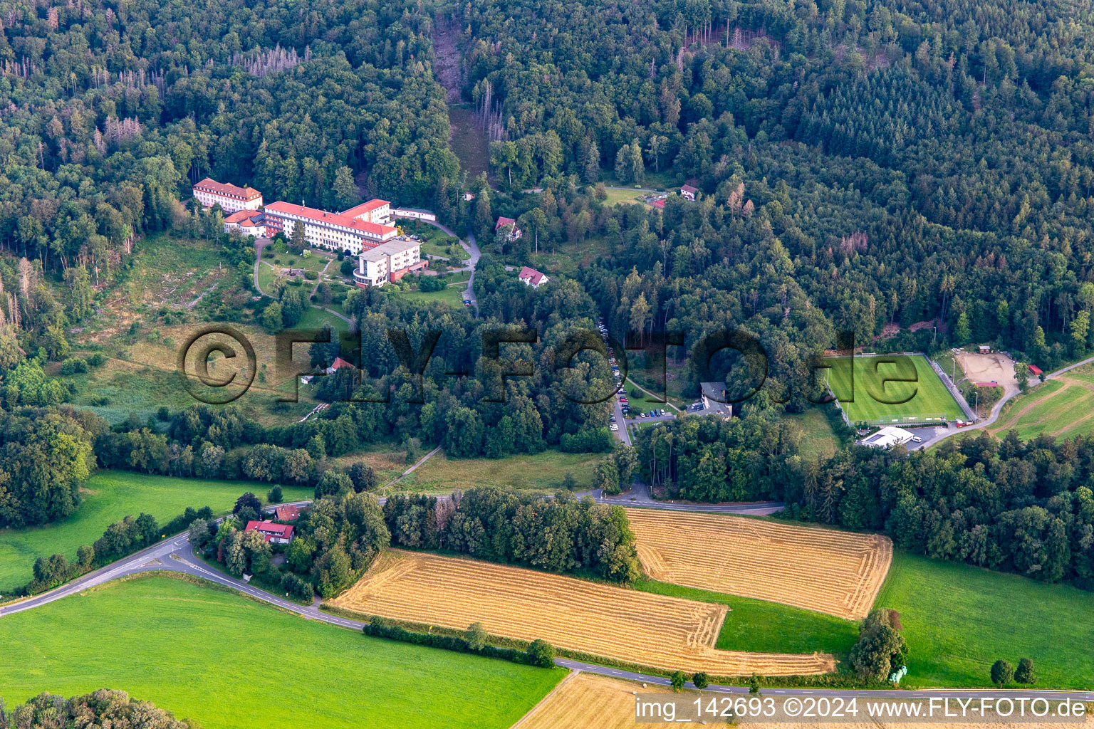 Eleonoren-Reha-Klinik im Ortsteil Winterkasten in Lindenfels im Bundesland Hessen, Deutschland