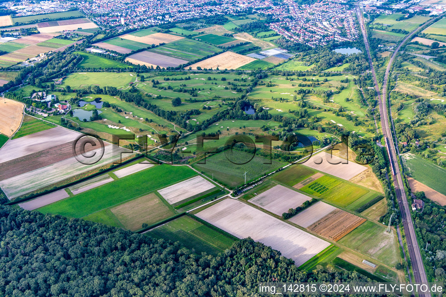 Golfpark Kurpfalz in Schifferstadt im Bundesland Rheinland-Pfalz, Deutschland