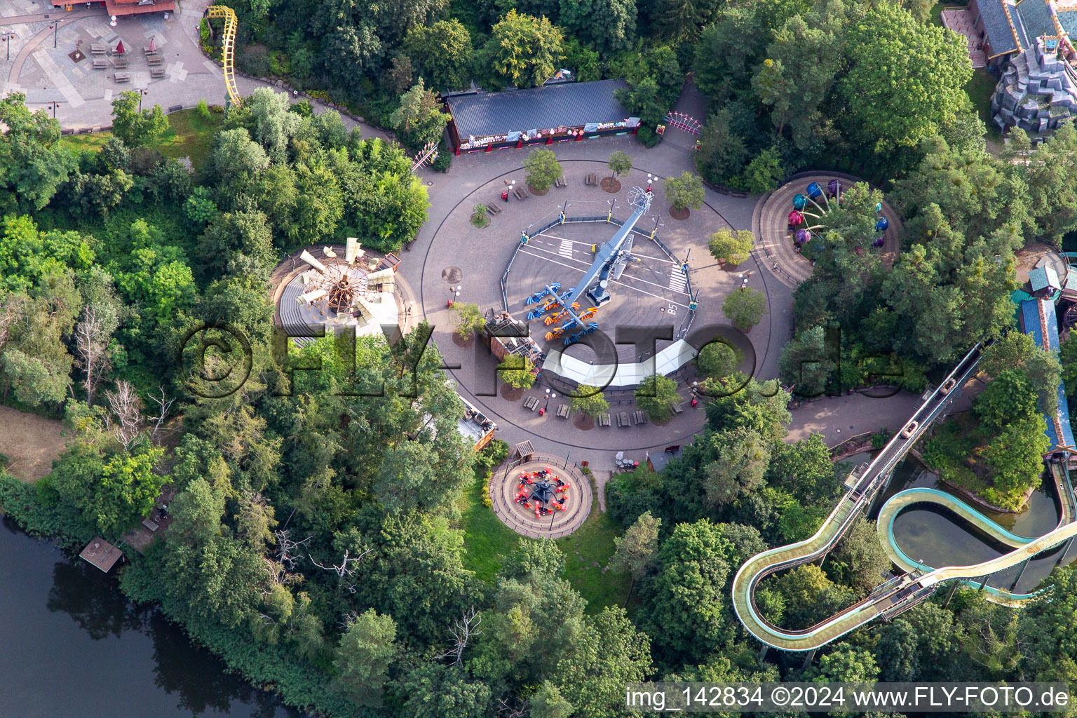 Sky Fly im Holiday Park Germany in Haßloch im Bundesland Rheinland-Pfalz, Deutschland