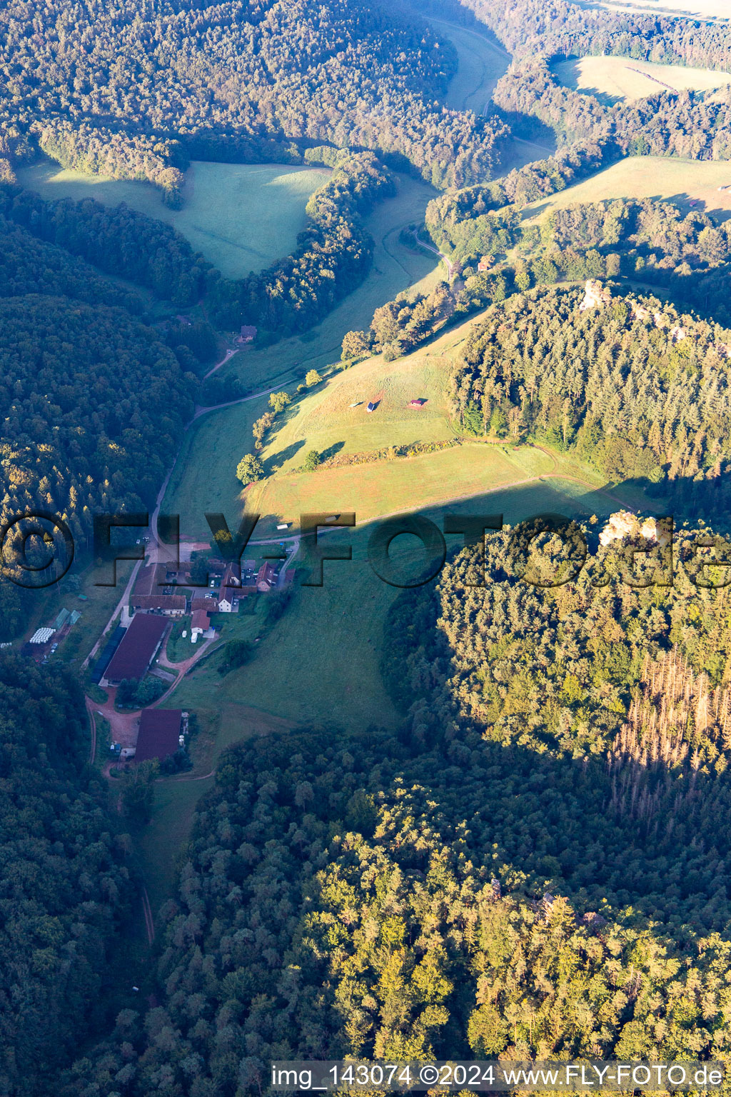 Bärenbrunntertal in Busenberg im Bundesland Rheinland-Pfalz, Deutschland