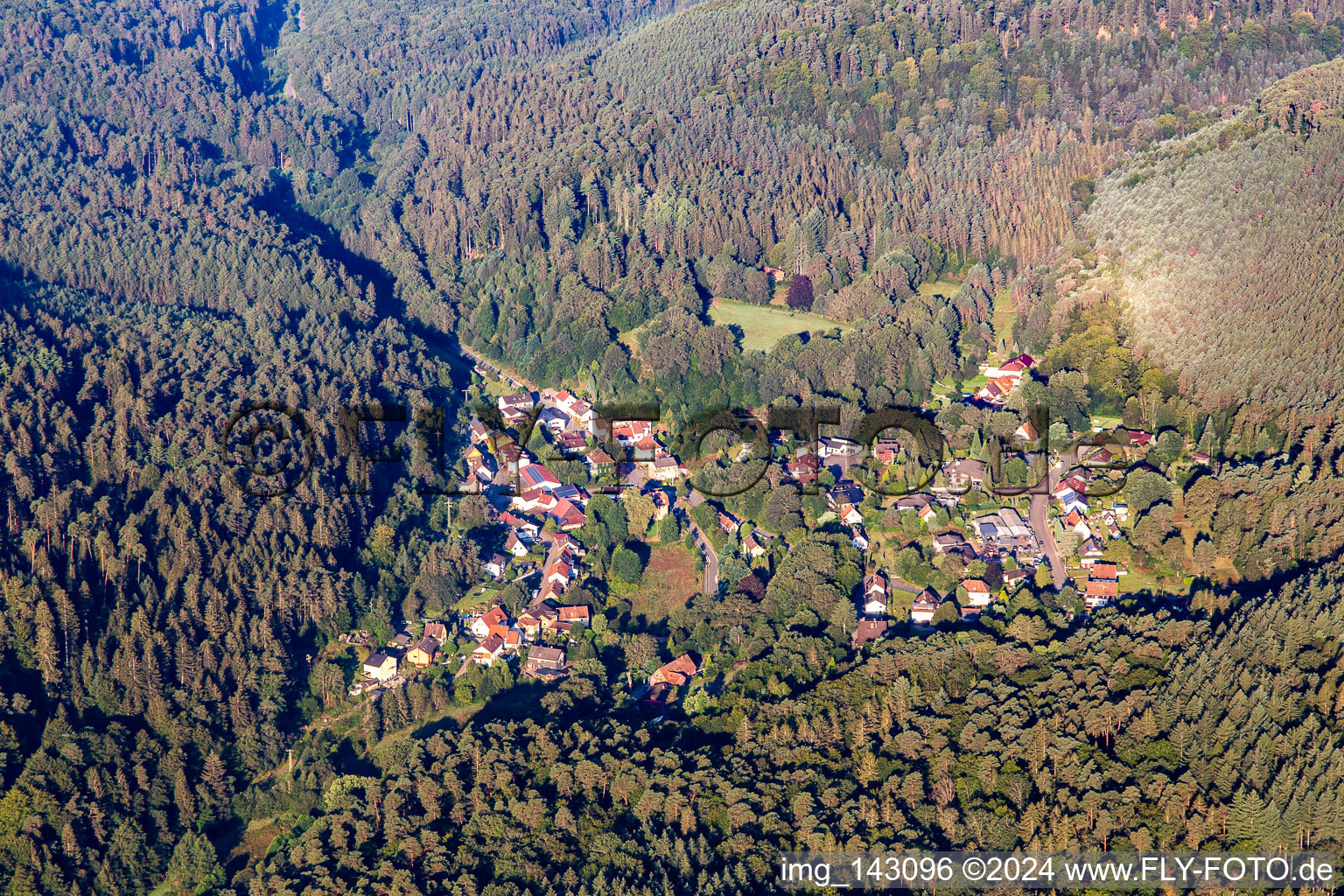 Ortsteil Langmühle in Lemberg im Bundesland Rheinland-Pfalz, Deutschland